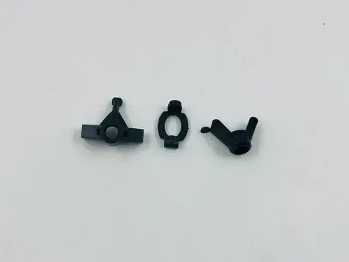 RC Pro NARLY Left/Right Front Hub Carriers and Left/Right Rear Steering Hubs