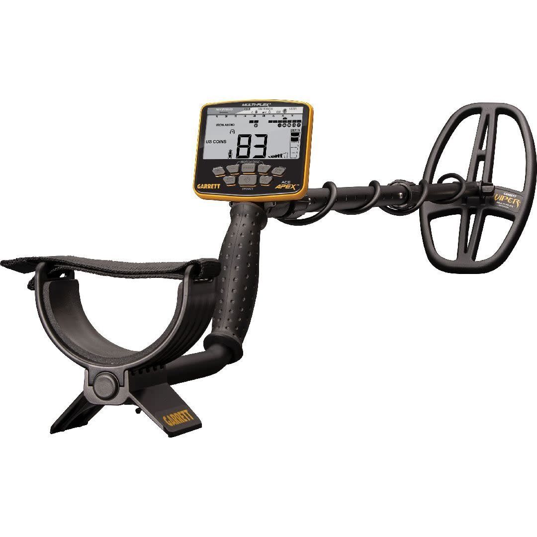 Garrett ACE APEX Metal Detector Viper Searchcoil &amp; Headphones