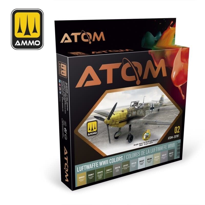 Ammo of MIG ATOM Luftwaffe WWII Colors Set