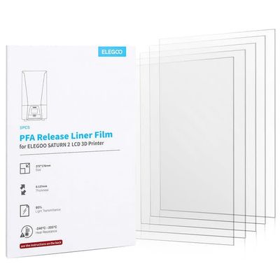 ELEGOO PFA film 5pcs (Saturn 4 Series)