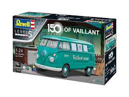 Revell 1/24 VW Type 1 Bus 150 Years of Valliant Gift Set