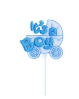 McCall's Bakers It's A Boy with Carriage Pick 11 1/4