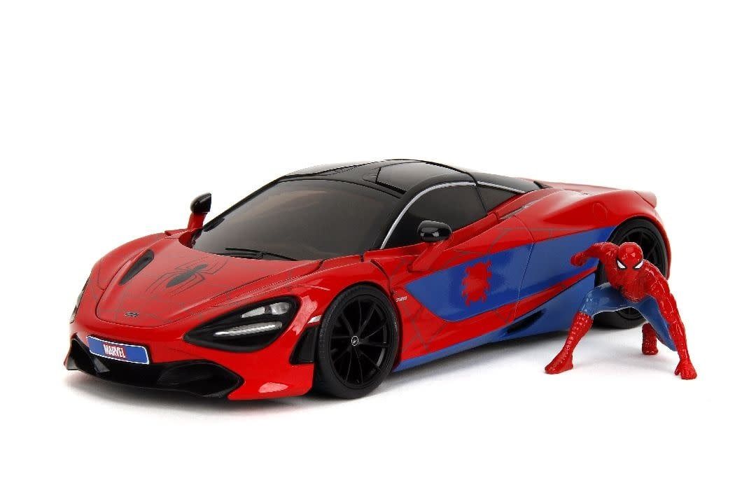 Jada Toys 1/24 "Hollywood Rides" - Marvel McLaren 720S w/ Spider-Man