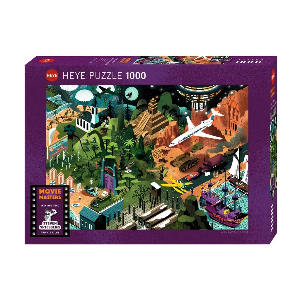 Heye Puzzles Movie Masters Steven Spielberg Films  1000 piece