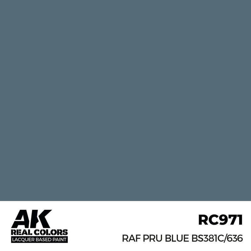 AK Interactive Real Colors RAF PRU Blue BS381C/636 17ml