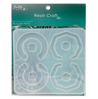 Jewelry Made By Me Resin Craft Silicone Mold Big Hoops