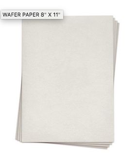 McCall&#39;s Bakers Wafer Paper 8x11in 5 Sheets per Pack