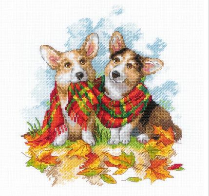 RIOLIS Counted Cross Stitch Kit 9.75X9.75 Ready For Autumn 14 Count