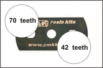 CMK Tools 2-Sided Ultra Smooth and Extra Smooth Saw 5pc