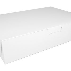 Create Distribution 19x14x5in White Bakery Box