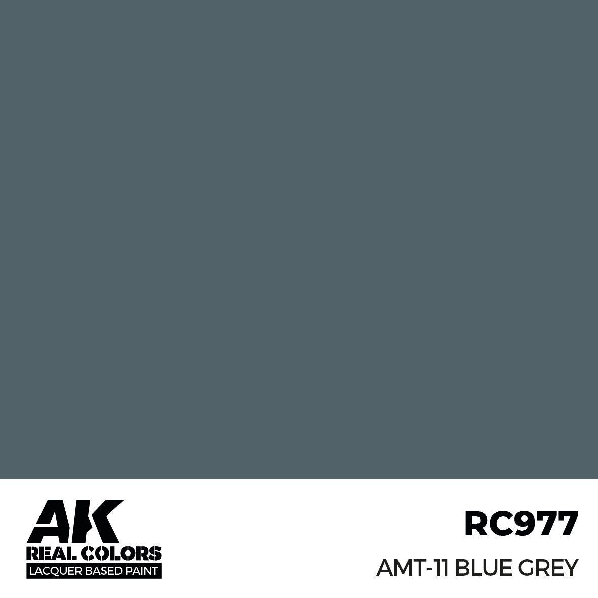 AK Interactive Real Colors AMT-11 Blue Grey 17ml
