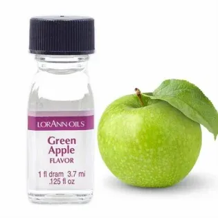 Lorann Green Apple Flavor 1dram
