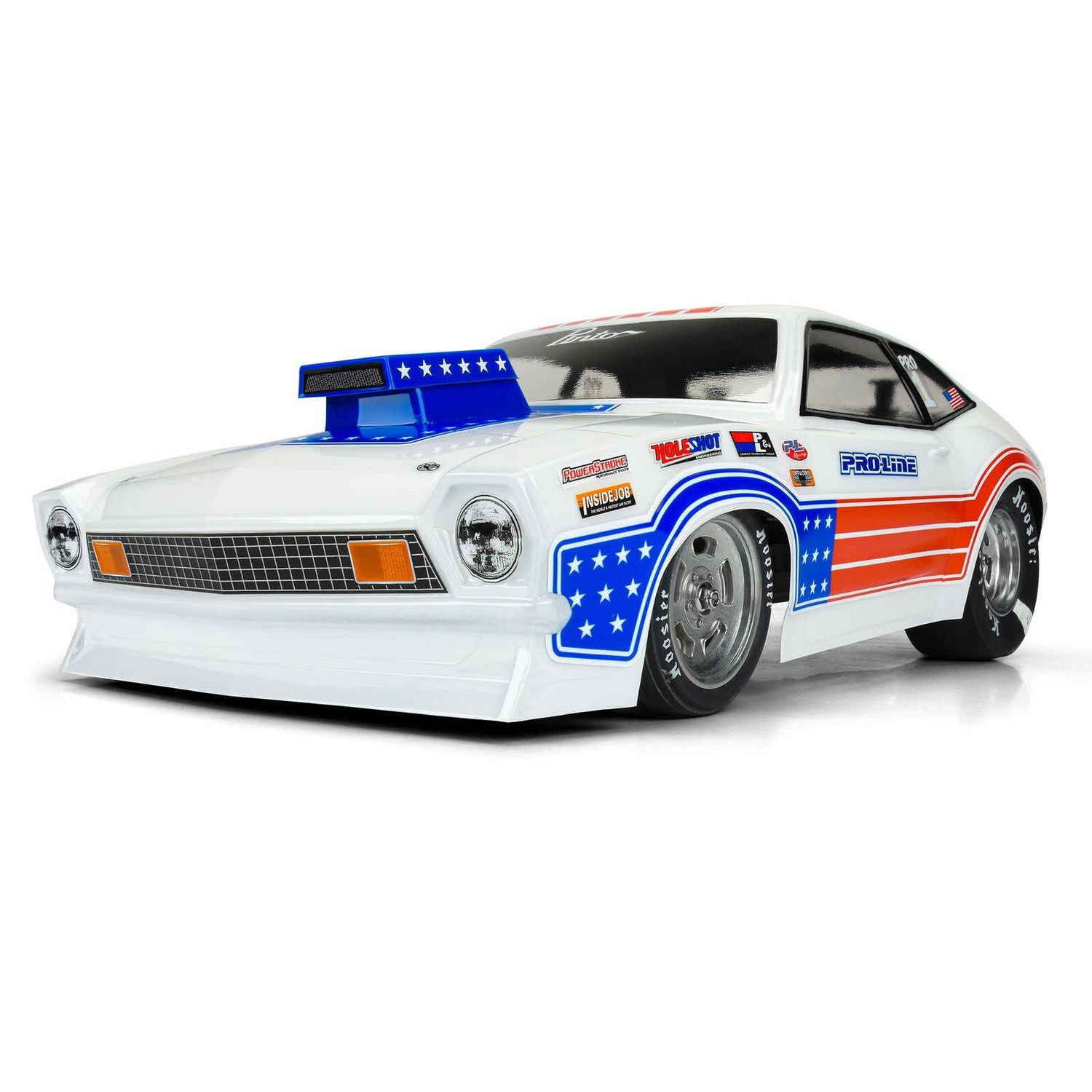 Pro Line 1/10 1972 Ford Pinto Clear Body (11.25" Wheelbase): Buggy Drag Car