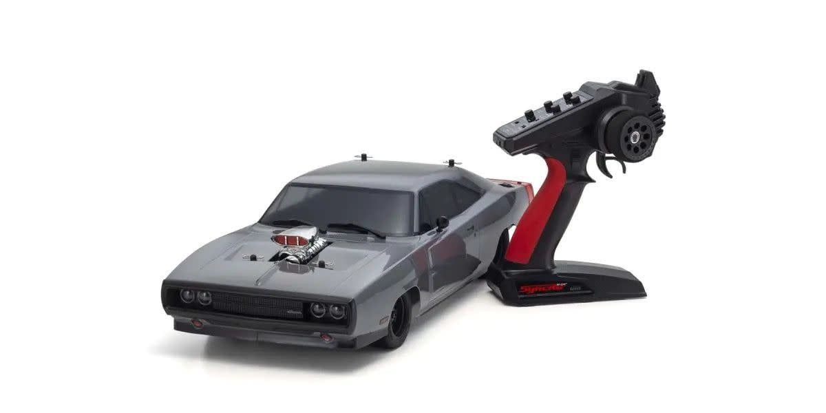 Kyosho 1/10 4WD FAZER Mk2 FZ02L VE Series 1970 Dodge Charger Supercharged VE Gray