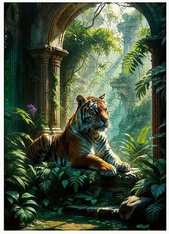 PM Hobbycraft Animal Shaped Tiger Puzzle