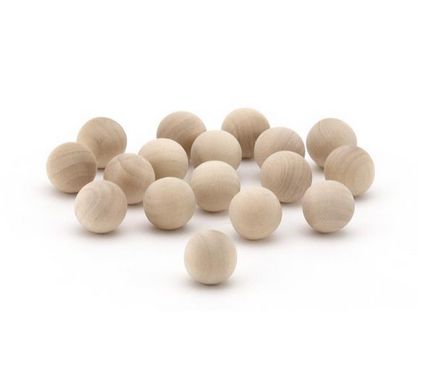 Hygloss Products 1.25in Wood Balls 8pc