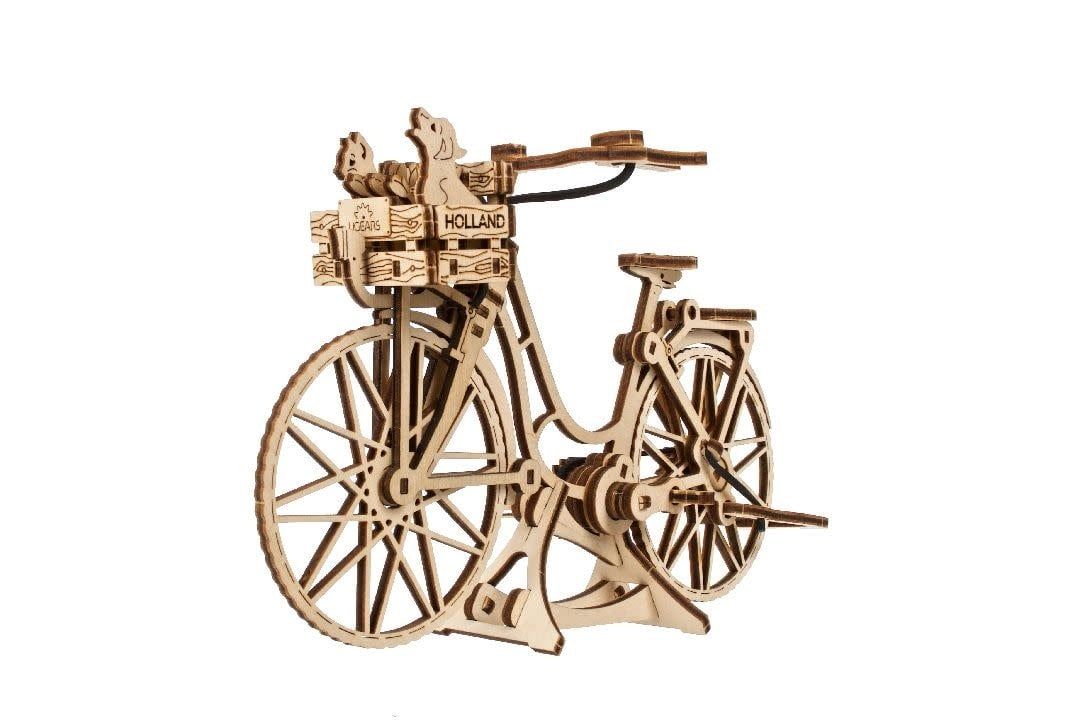 UGears 3D Wooden Puzzle UGears 3D Wooden Puzzle Dutch Bicycle 75 piece