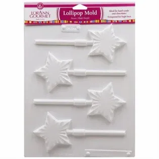 Lorann Bright Star Lollipop Mold