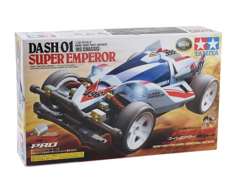 Tamiya JR Dash-01 Super Emperor MS Chassis Mini 4WD Kit