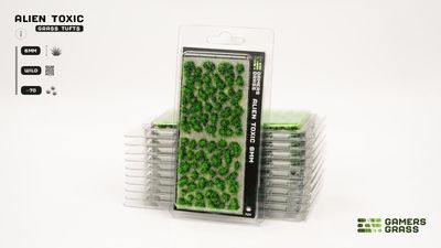 Gamers Grass Alien Alien Toxic 6mm Tuft Wild