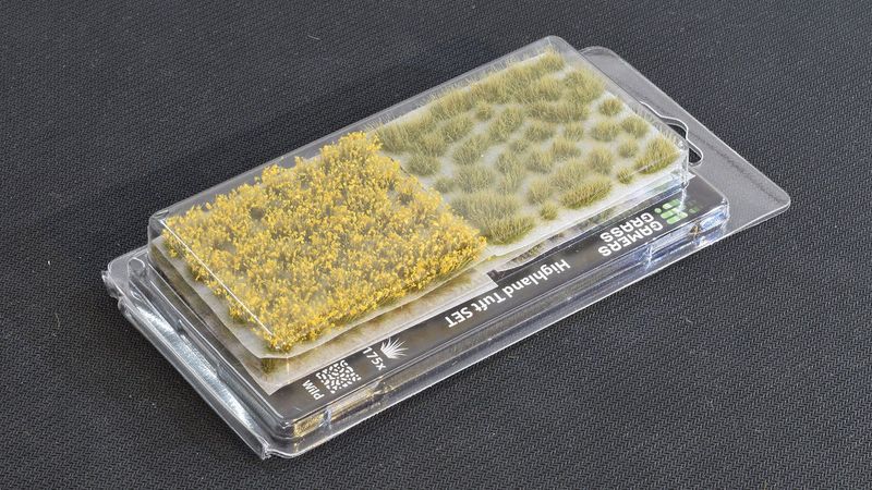 Gamers Grass Highland Tuft Set - Wild
