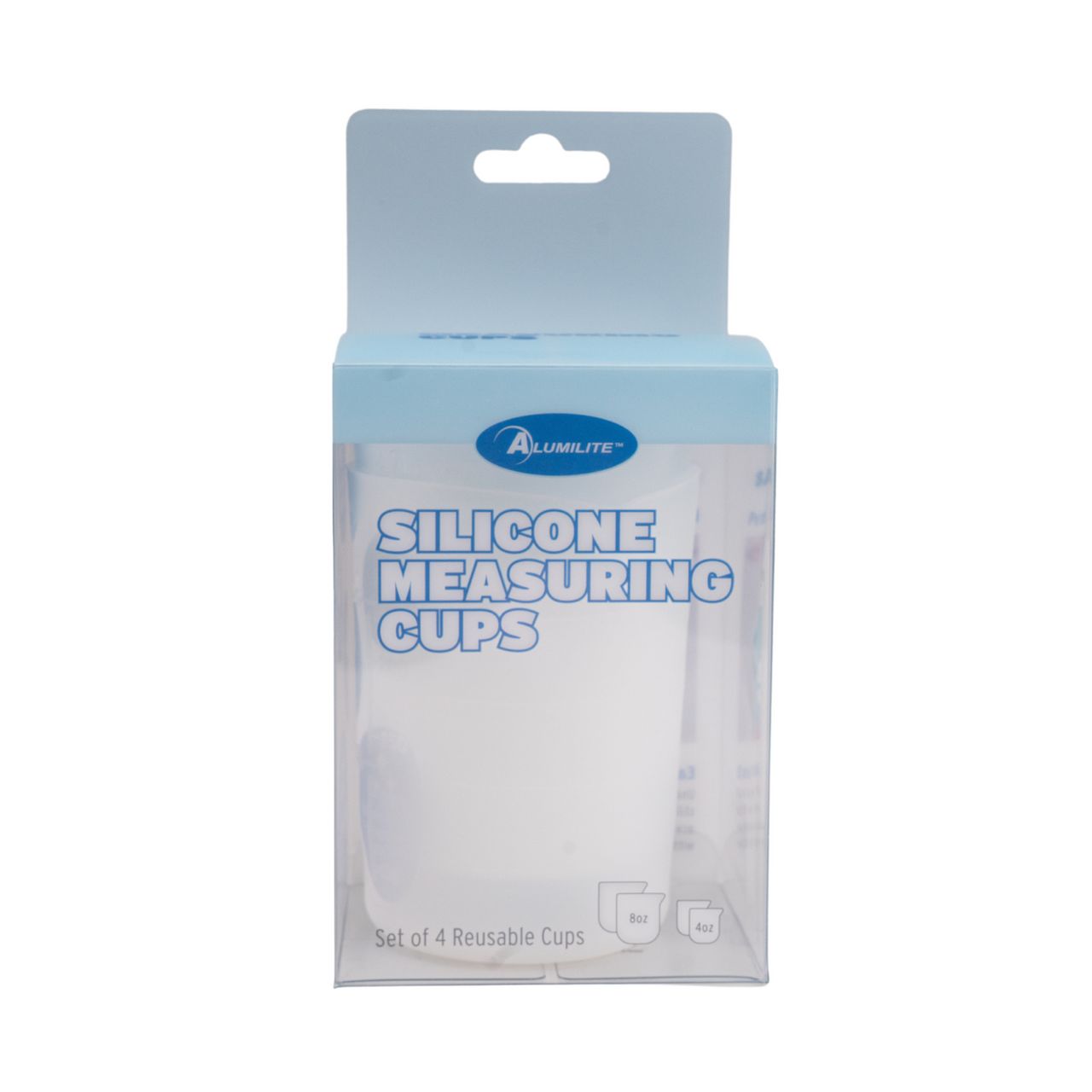 Alumilite Silicone Cup Set (2pc) 3.38oz and (2pc) 8.5oz