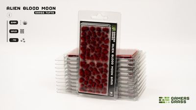 Gamers Grass Alien Blood Moon 6mm Tuft Wild
