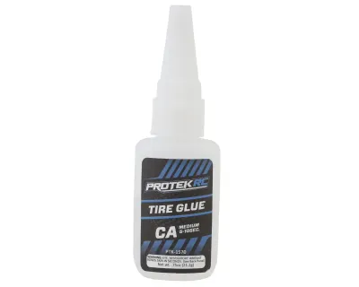Pro Tek CA Tire Glue with Glue Tip Medium 0.75oz