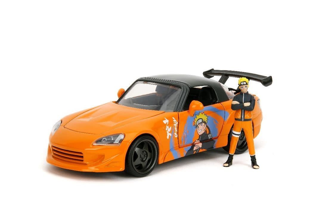 Jada Toys 1/24 "Hollywood Rides" - 2001 Honda S2000 w/ Naruto