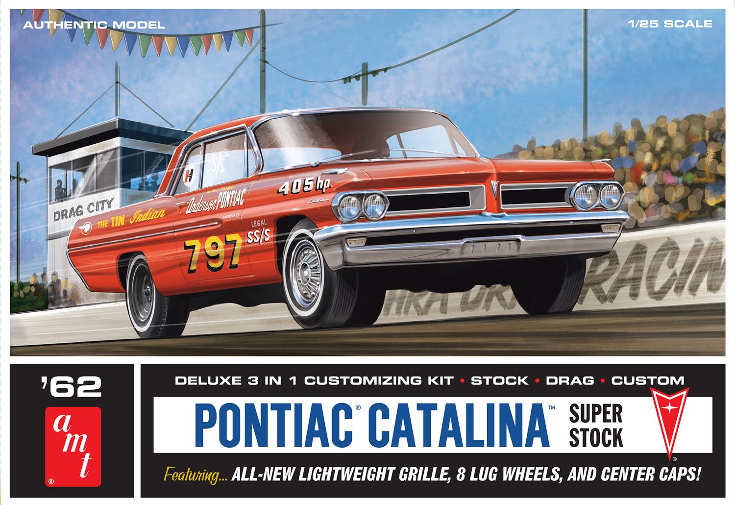 AMT\ERTL 1/25 1962 Pontiac Catalina Super Sport
