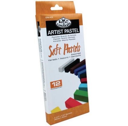 Royal Brush Royal &amp; Langnickel Soft Pastels 12/Pkg