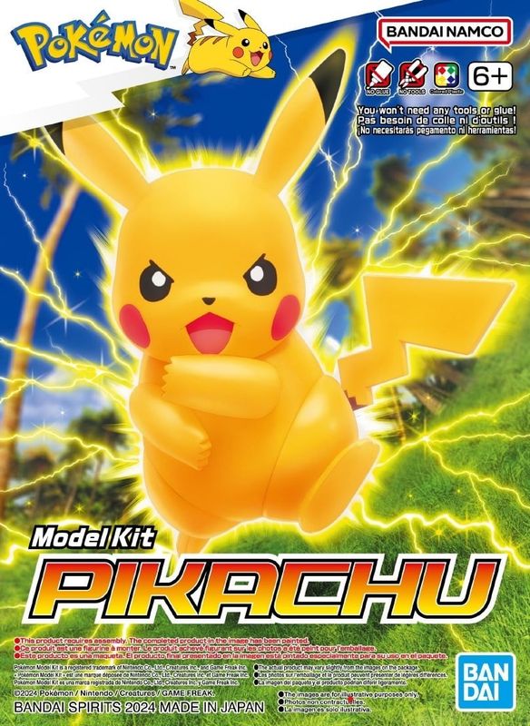 Bandai Pokemon Pikachu Model Kit