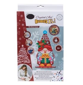 Craft Buddy Mrs. Winter Gnome Crystal Art