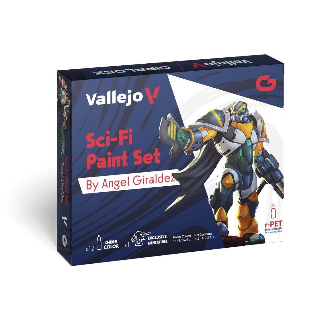Vallejo Sci-Fi Colors 12 Piece Set