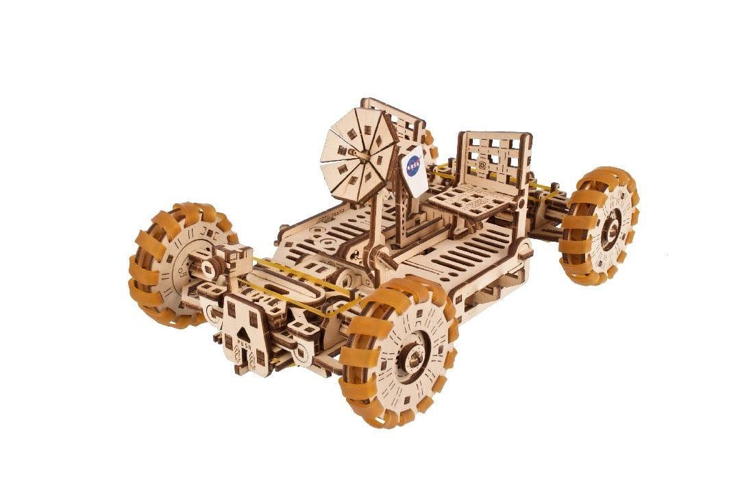 UGears 3D Wooden Puzzle New Model NASA Lunar Rover 319 piece