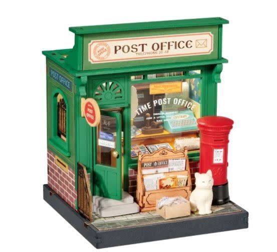 Robotime Rolife Century Post Office DIY Miniature House Kit