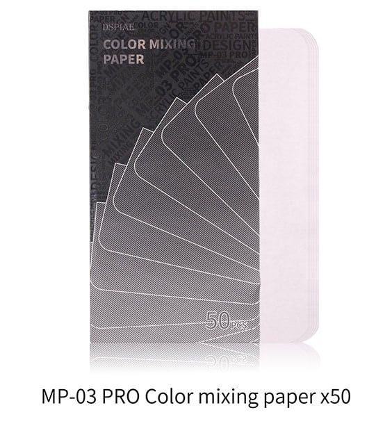 DSPIAE PRO Color Mixing Paper 50pc