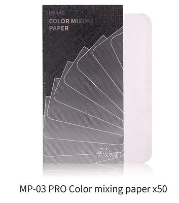 DSPIAE PRO Color Mixing Paper 50pc
