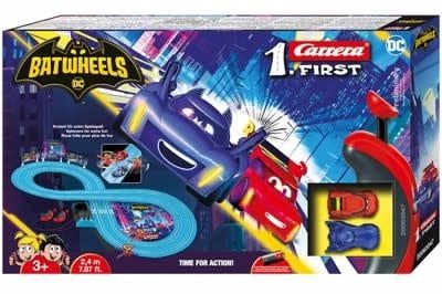 Carrera First Batwheels Time for Action Slot Car and Track Set