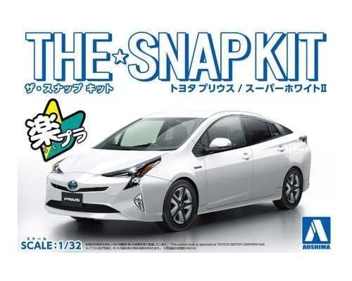 Aoshima 1/32 SNAP KIT #02-A Toyota Prius (Super White II)