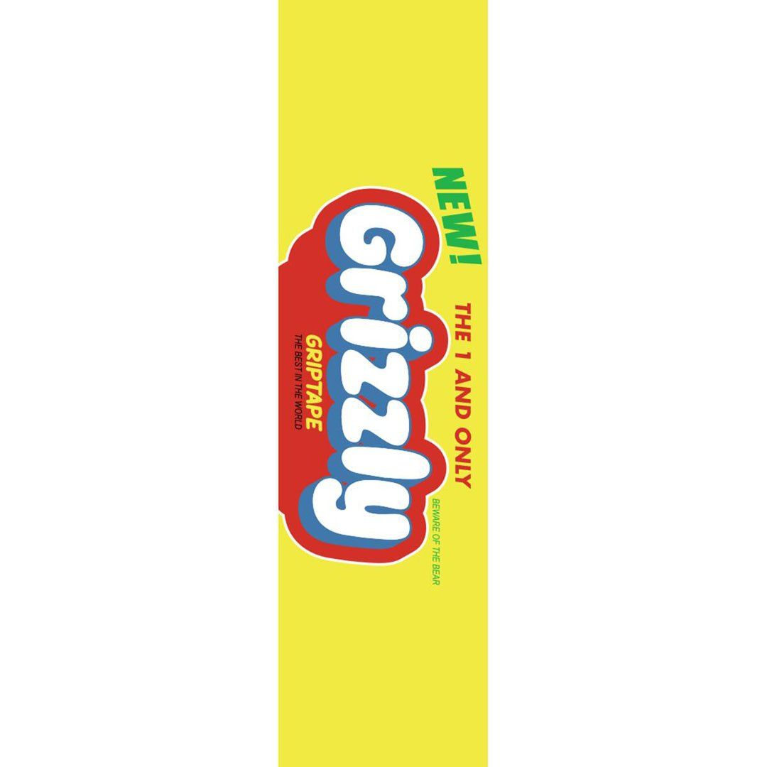 Grizzly Grip Sheet Chew On This Yellow