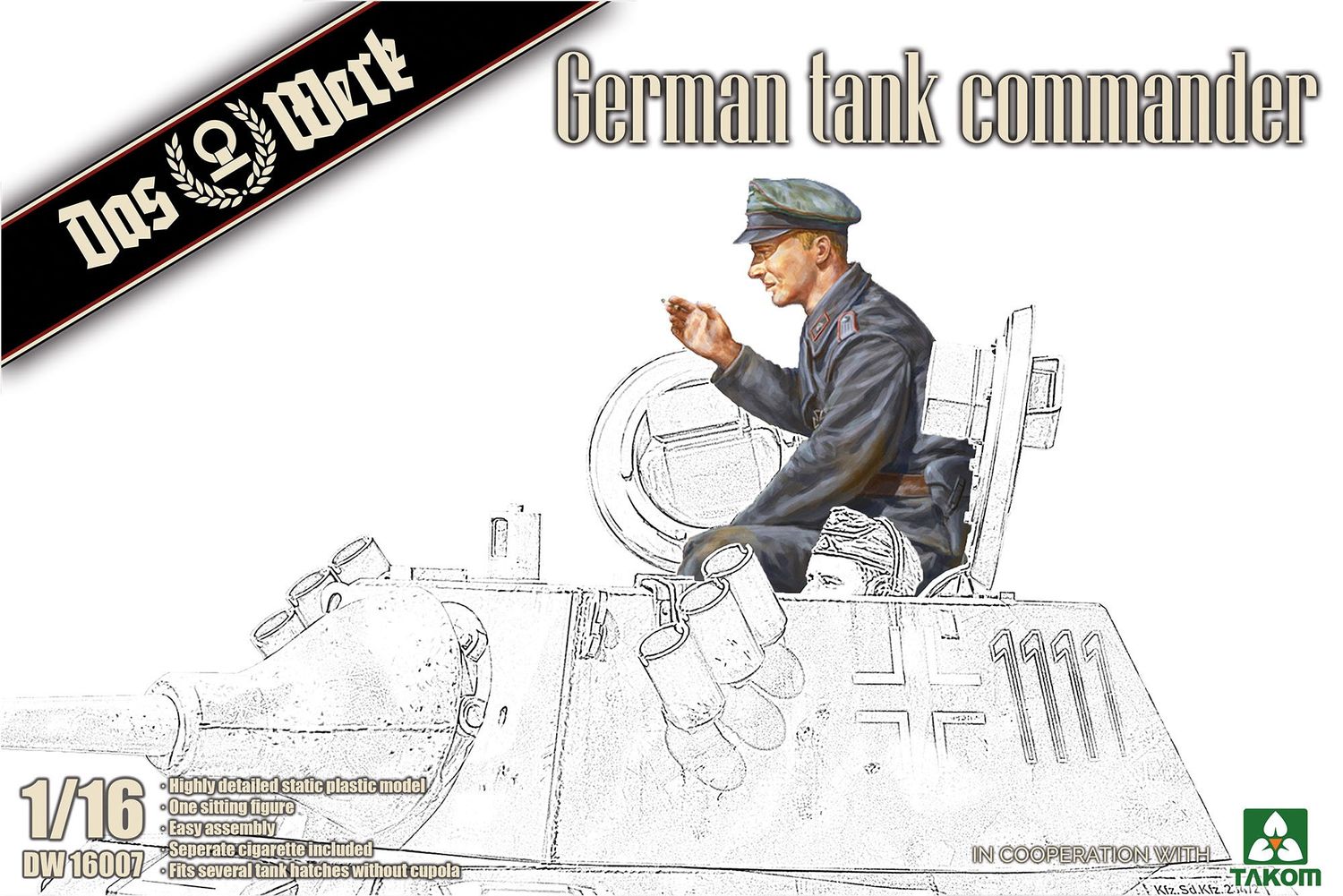 Das Werk 1/16 German Tank Commander