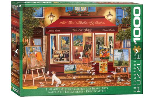 Eurographics Fine Art Gallery 1000 piece