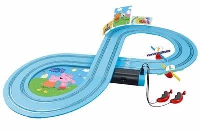 Carrera First Peppa Pig Kids Grand Prix Slot Car and Track Set