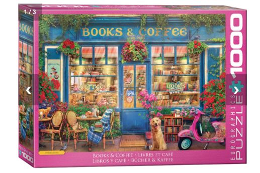 Eurographics Books and Coffee 1000 piece