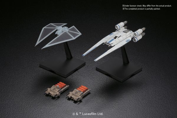 Bandai 1/144 Star Wars U-Wing Fighter &amp; TIE Striker Set
