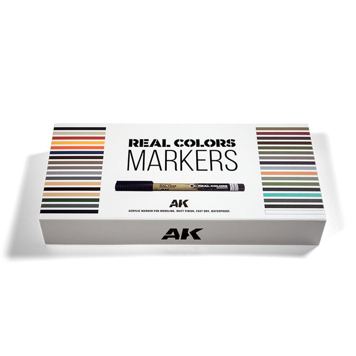 AK Interactive Special Box Real Colors Markers 34pc Set