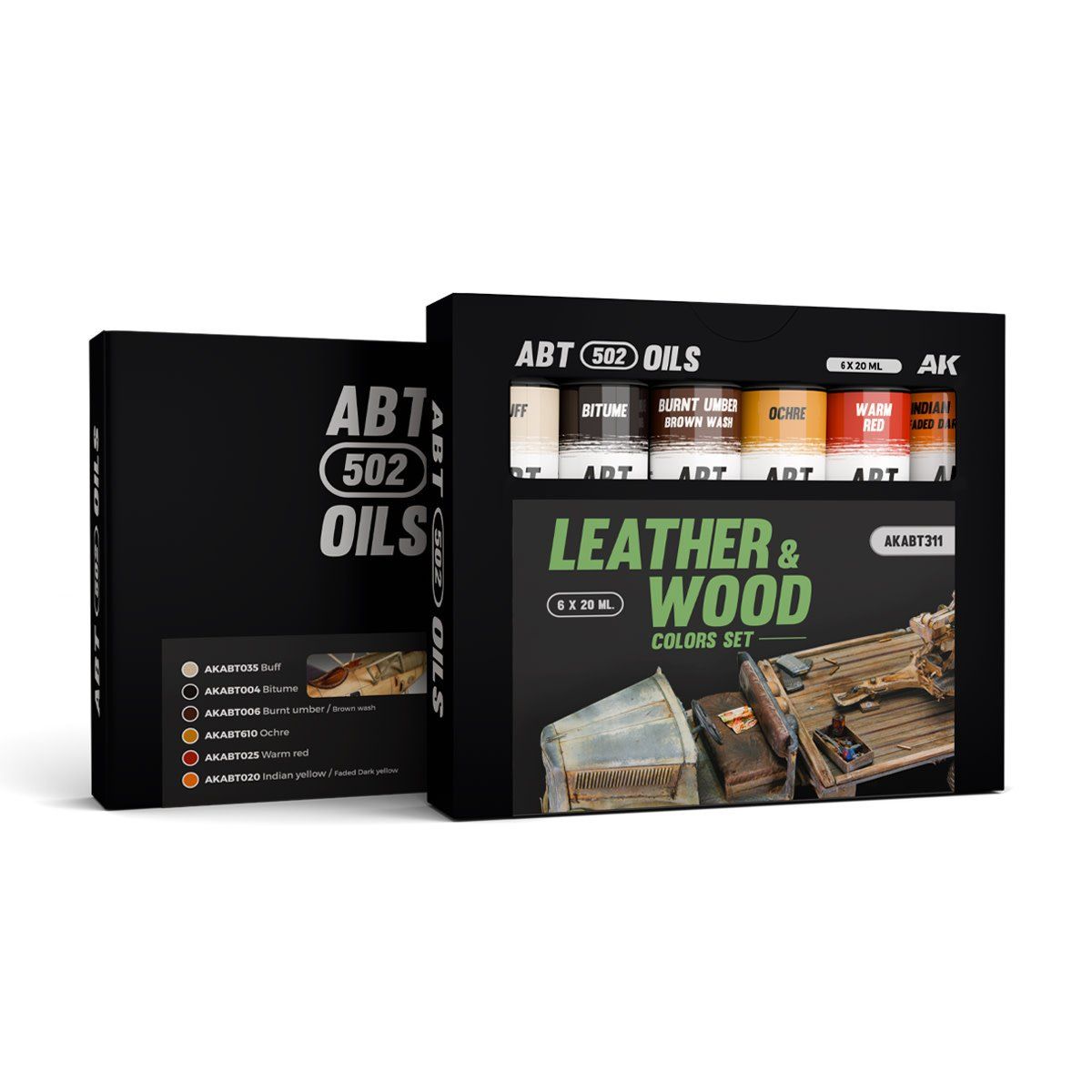 Abteilung Leather &amp; Wood Colors Set