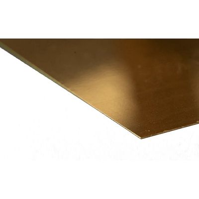 K&amp;S Engineering  Brass Sheet: 0.010" Thick x 6" Wide x 12" Long
