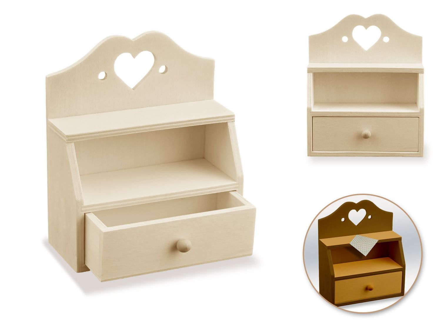 MultiCraft DIY Mini Cabinet 3.9&quot;x2&quot;x4.7&quot;